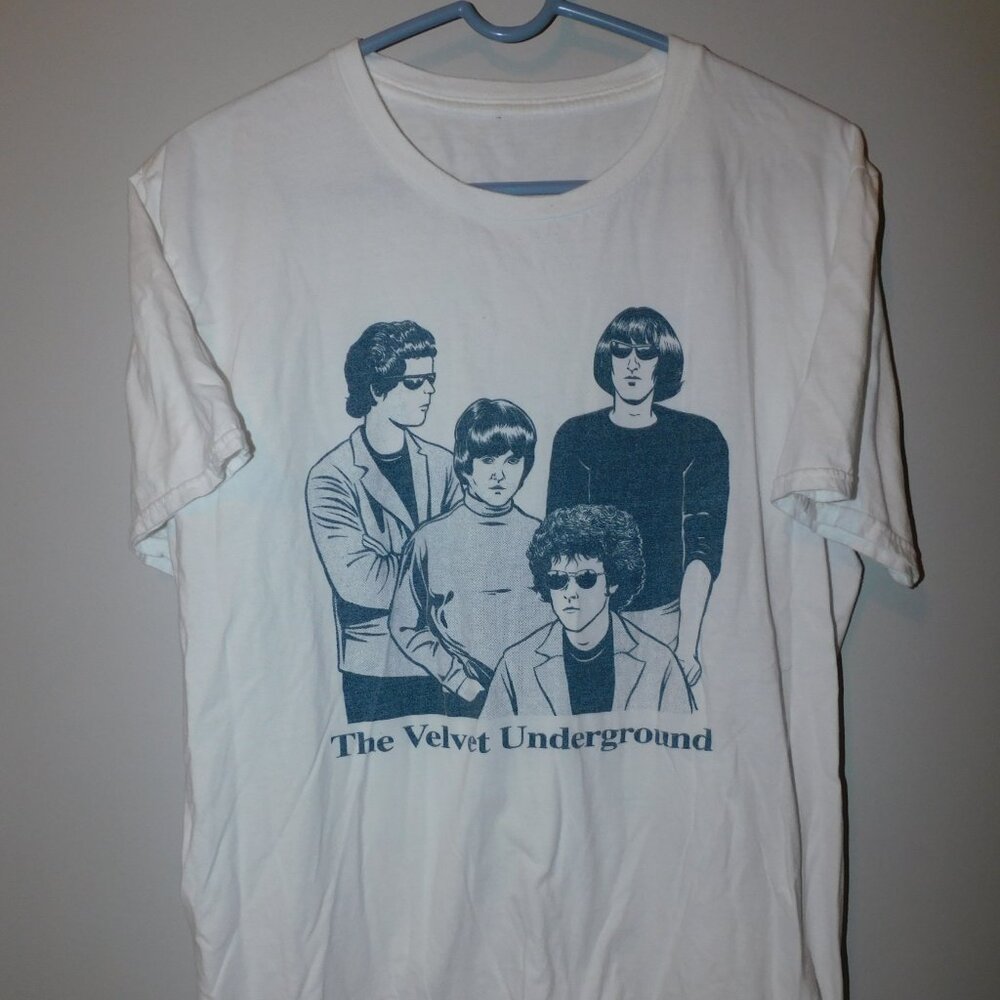 The Velvet Underground t shirt NYC indie alternative punk rock band  Lou Reed